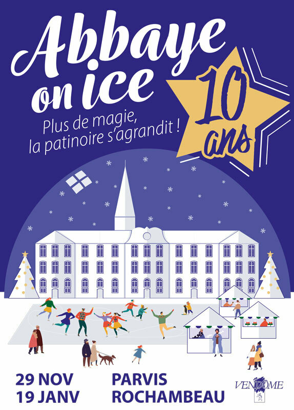 Abbaye on ice à Vendôme : 10 ans !