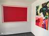 Décor project, store en tissue enroulable rouge
