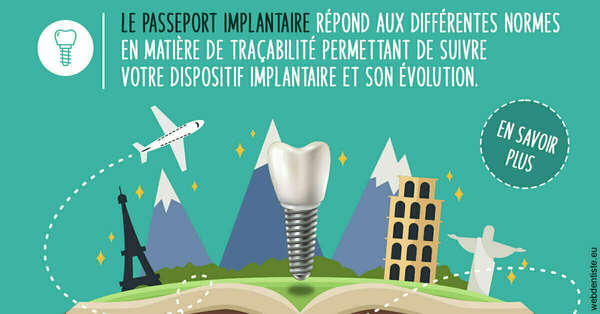 Le passeport implantaire