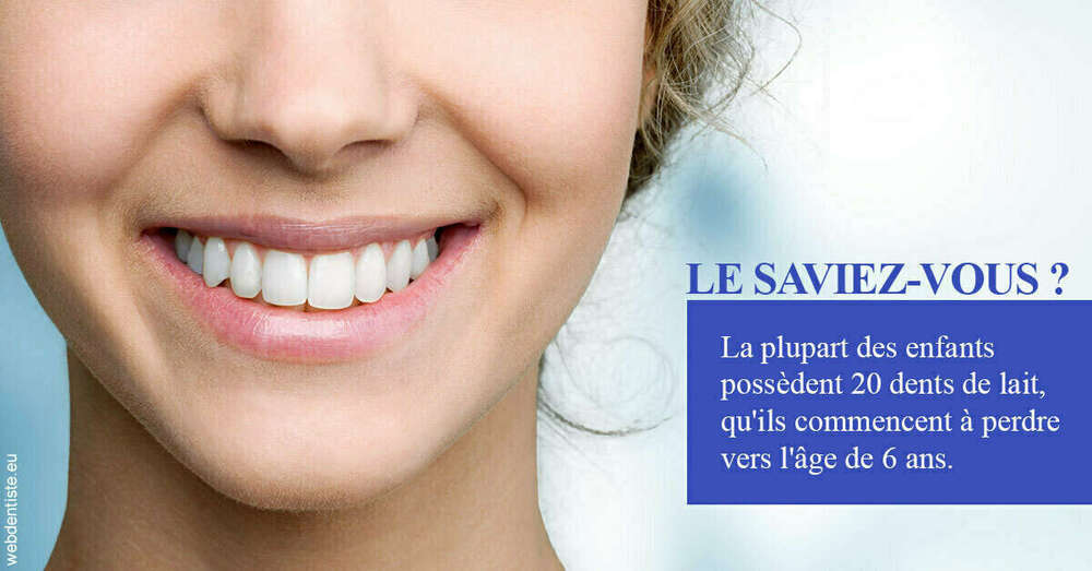 Dents de lait