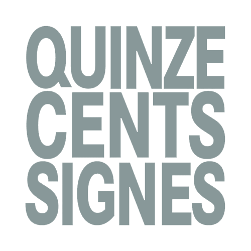 Logo Quinze Cents Signes