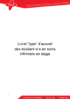 Livret type d'acceuil en stage 