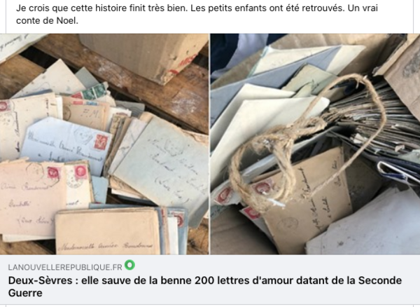 La lettre des Ancêtres