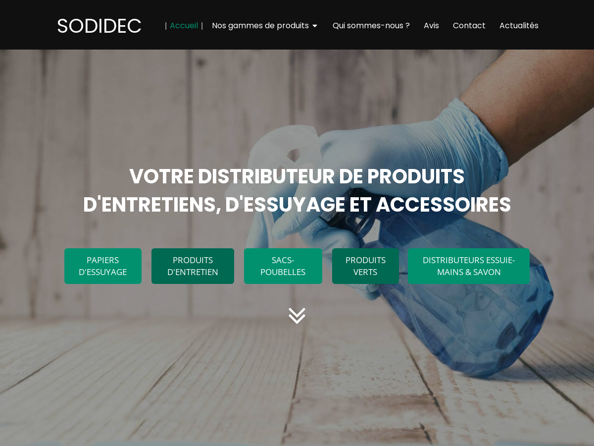 Exemple de site internet de Service de nettoyage à Loivre