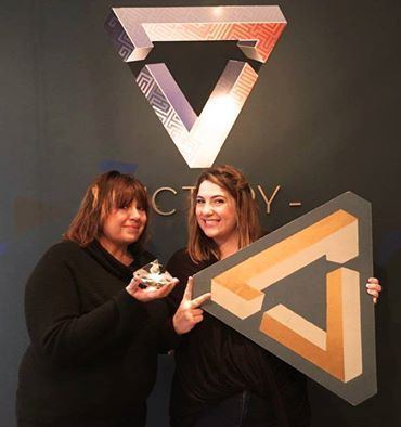 Michèle Bernier et Charlotte Gaccio chez Victory Escape Game