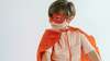 boy dressed as superhero