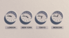 four clocks from different countries