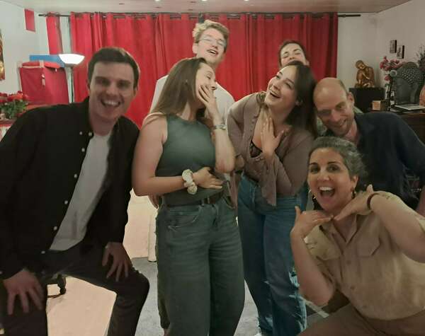 Merci pour les cours de théâtre, improvisation et humour !