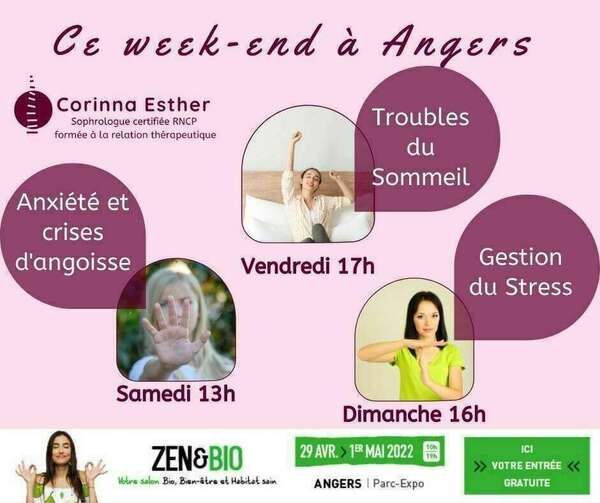 Merci pour votre participation au Salon Zen & Bio d'Angers d'Avril/Mai 2022 !
