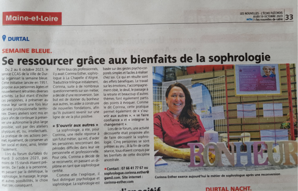Corinna Esther dans la presse