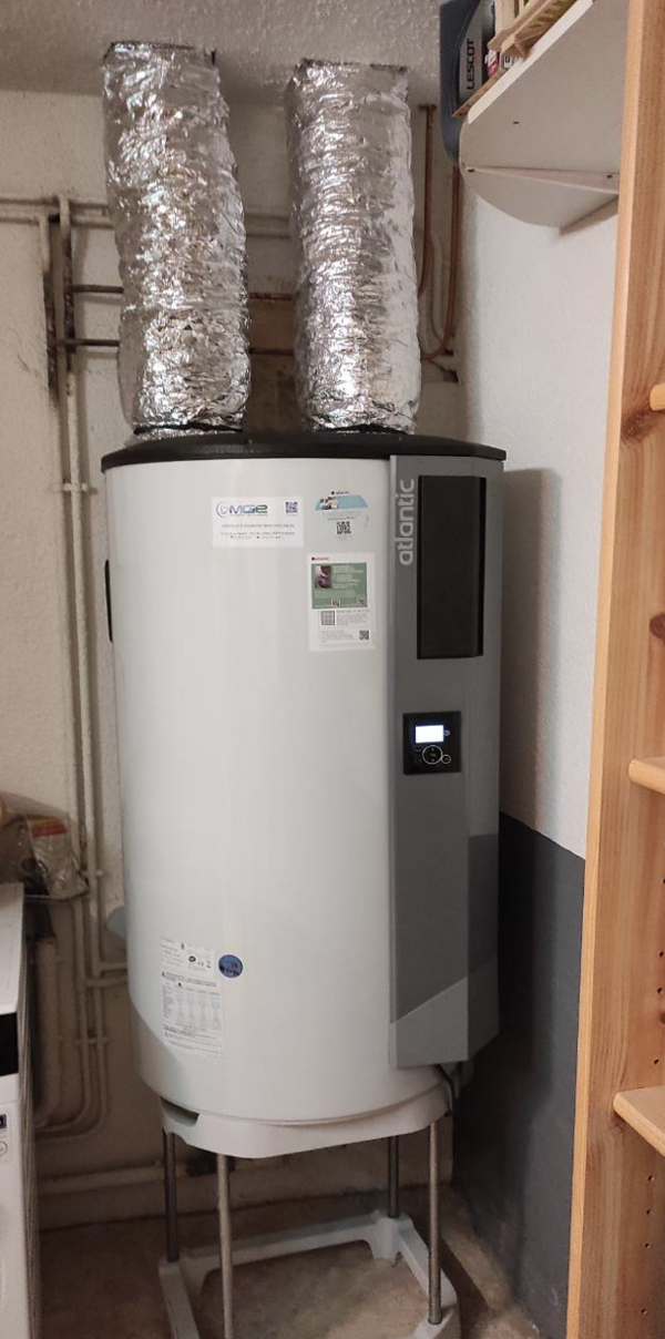 INSTALLATION CHAUFFE EAU THERMODYNAMIQUE