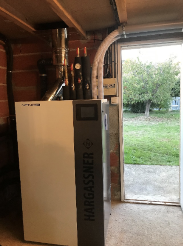 INSTALLATION CHAUDIERE A BOIS 