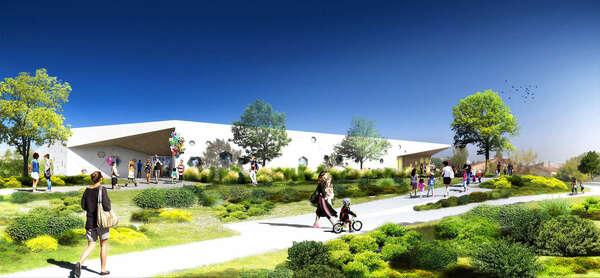 Construction de l’école maternelle  de CASTELMAUROU