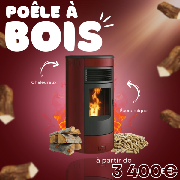 Installation de poêle à bois à St Sulpice