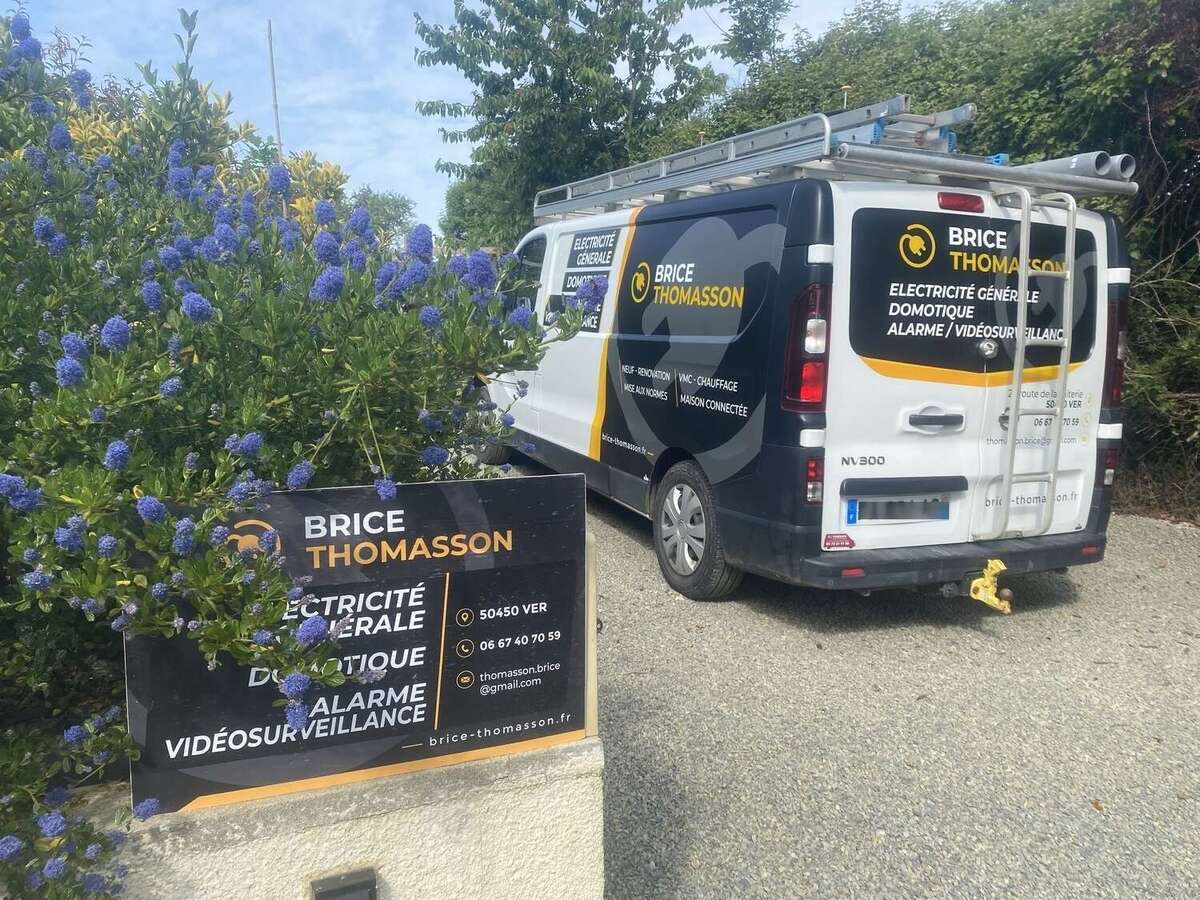 Brice Thomasson, artisan intégrateur sécurité électronique et électricité, Normandie et Bretagne