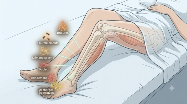 Le Syndrome des Jambes Sans Repos (SJSR) : la maladie de Willis-Ekbom et l'apport de l'ostéopathie LMO