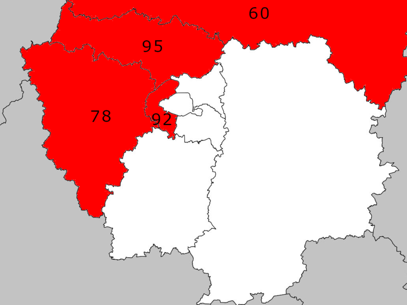 carte-vierge-ile-de-france-departements