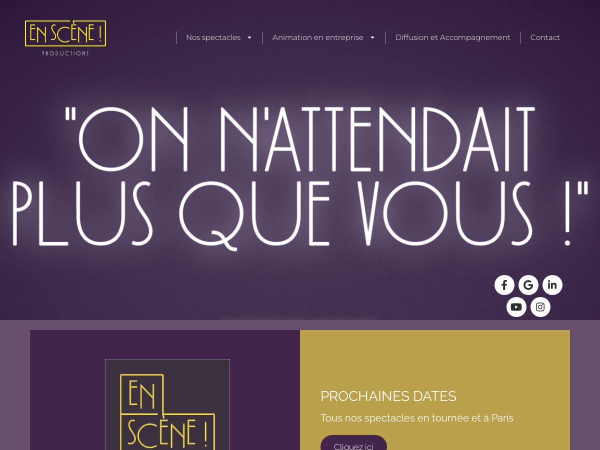 Exemple de site internet de Autre à Paris 10