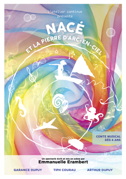 Nacé et la pierre d'arc-en-ciel