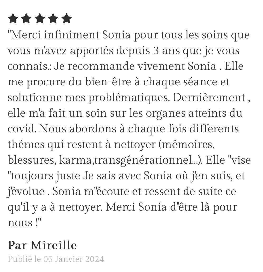 Sonia Ferreira, la voix du coeur et de l'âme