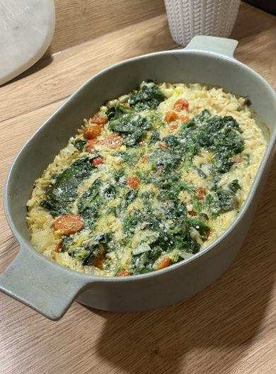 GRATIN D’ORZO AUX LÉGUMES