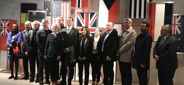 Délégation de député(e)s de la commission Défense aux Cérémonies du 74ème anniversaire du Débarquement et de la bataille de Normandie