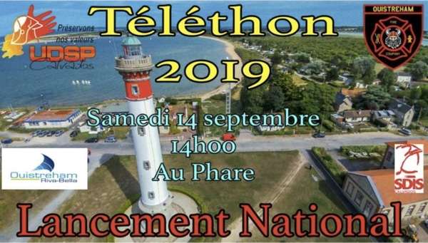 Les Sapeurs-Pompiers de Ouistreham se mobilisent pour le lancement National du Téléthon !
