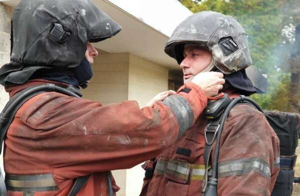 En immersion avec les pompiers du Calvados à Houlgate
