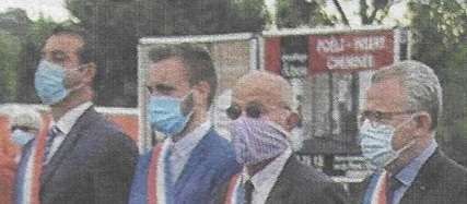 Touques - Côte fleurie : cérémonie de la libération