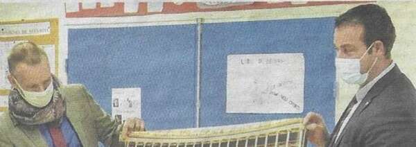 Merville-Franceville - Le député Christophe Blanchet en visite auprès des collégiens