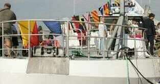 Trouville - Le baptême du nouveau géant du port trouvillais