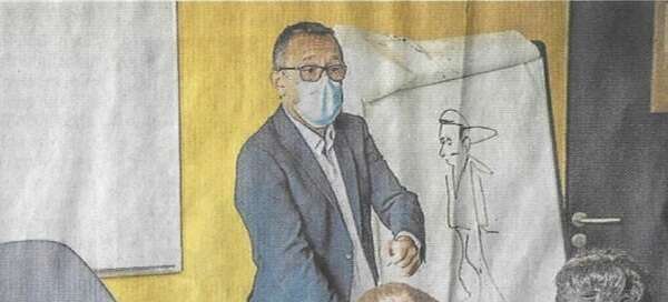 Cabourg - L'hommage à Samuel Paty du collège Saint-Louis