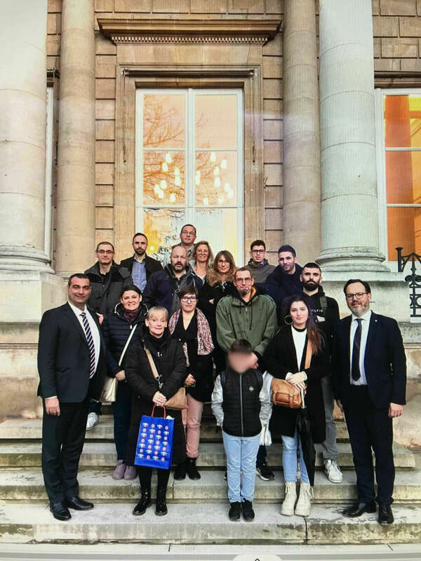 Rencontre avec les Gendarmes du Calvados à l'Assemblée nationale