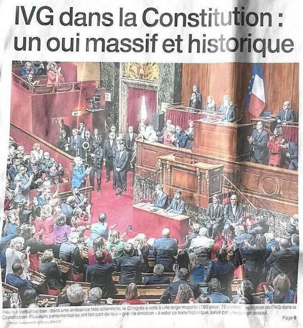 IVG dans la Constitution : un oui massif et historique