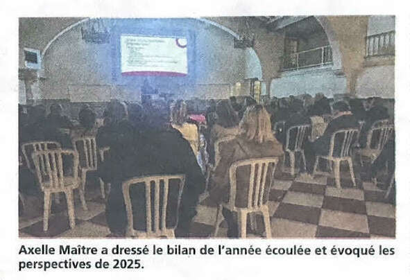 Axelle Maître : "L'ACAPARS est un point de rencontre et de solidarité"