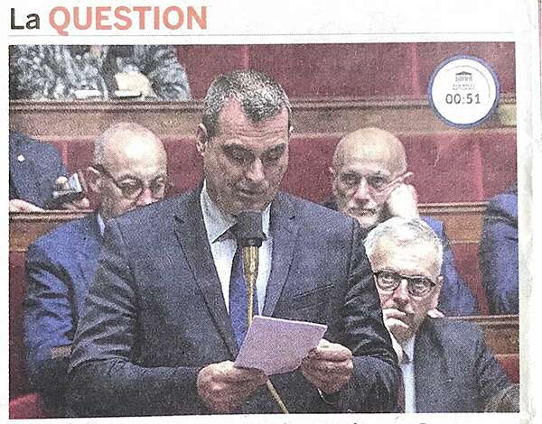Question au Gouvernement 