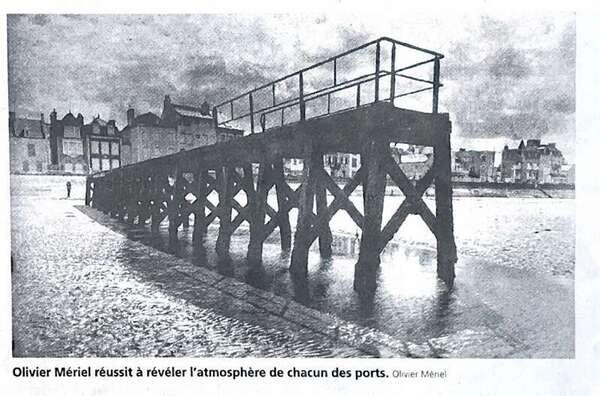 À la Villa Montebello, le photographe Olivier Mériel pose son regard sur les ports du Calvados
