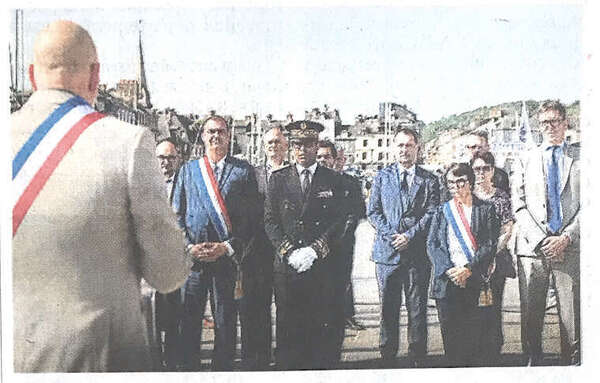 Un hommage aux victimes de l'esclavage à Honfleur