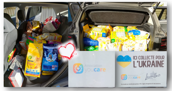 Donation en faveur des animaux en Ukraine