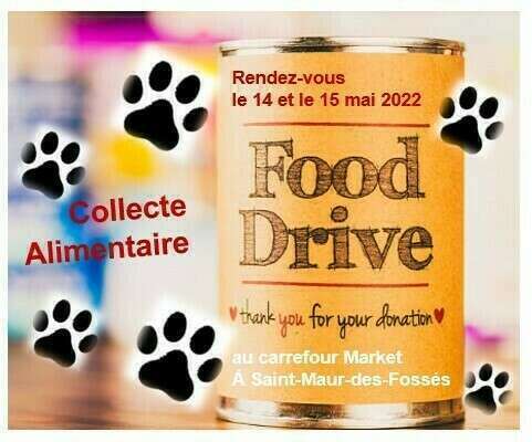 Collecte alimentaire les 14 et 15 mai 2022