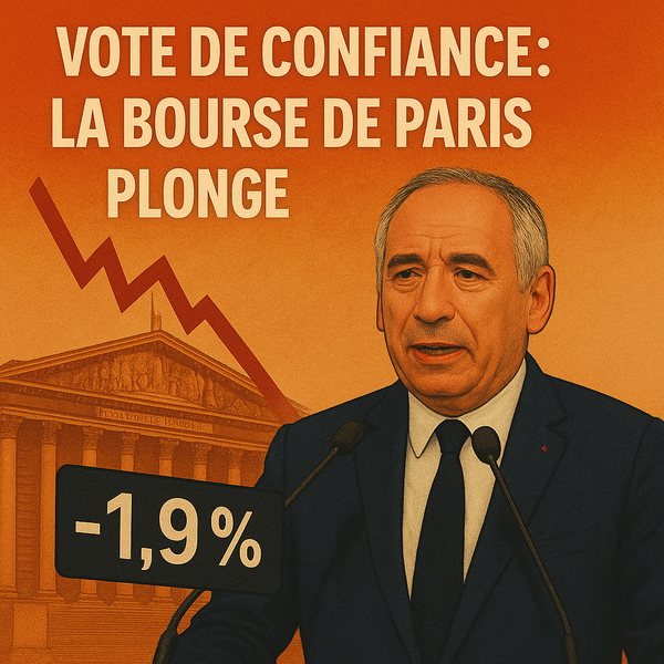 Vote de confiance, CAC40 en baisse, OAT en hausse : quel impact pour votre patrimoine et vos crédits ?