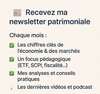 Abonnement gratuit à la newsletter