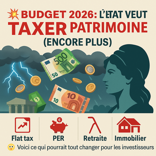  Budget 2026 : l’État veut taxer encore plus votre patrimoine