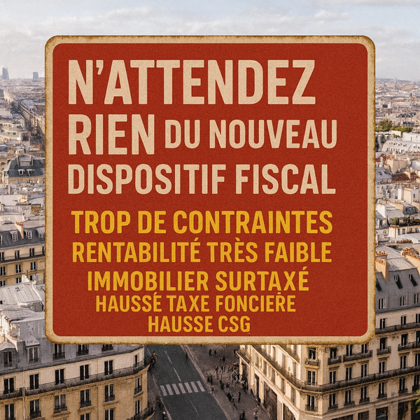 Immobilier locatif 2026 : pourquoi le nouveau dispositif fiscal déçoit (et pourquoi les SCPI européennes prennent l’avantage)