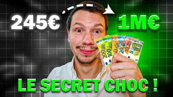 Atteindre 1 000 000 € à partir de 245 €/mois : mythe ou réalité ?