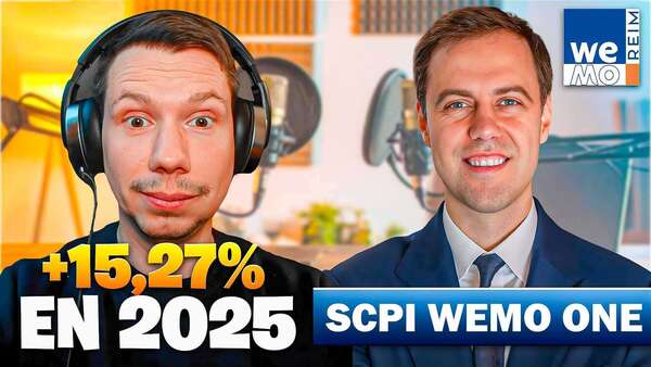SCPI Wemo One : +15,27 % en 2025… mais ce n’est pas ce qui est vraiment intéressant