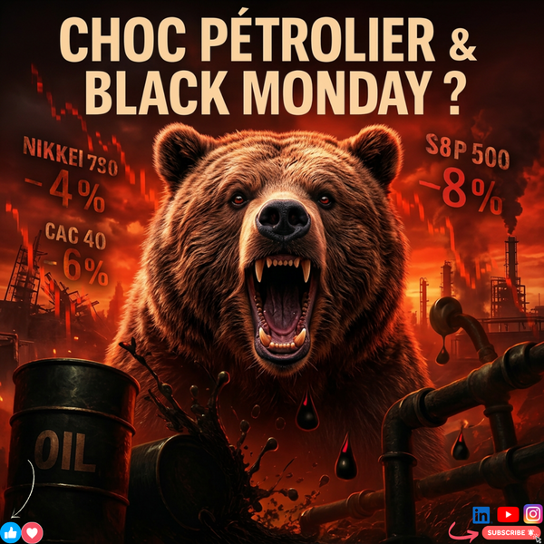 Choc pétrolier : pourquoi les marchés chutent… et pourquoi ce n’est pas forcément grave pour les investisseurs