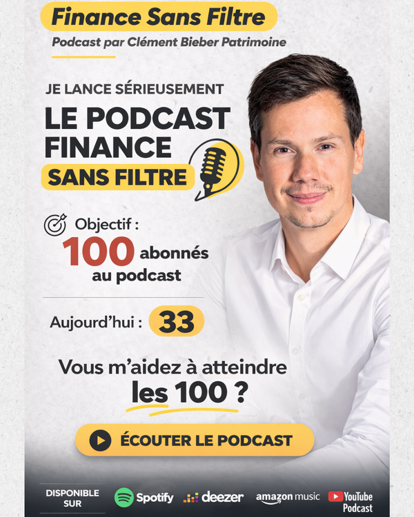 Finance Sans Filtre : pourquoi je lance sérieusement mon podcast sur l’investissement et les marchés