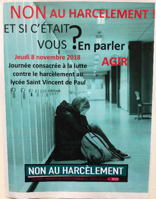 8/11 Journée nationale Harcèlement Scolaire