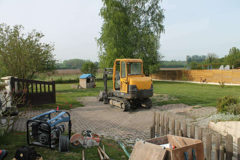 Aménagement extérieur avant travaux